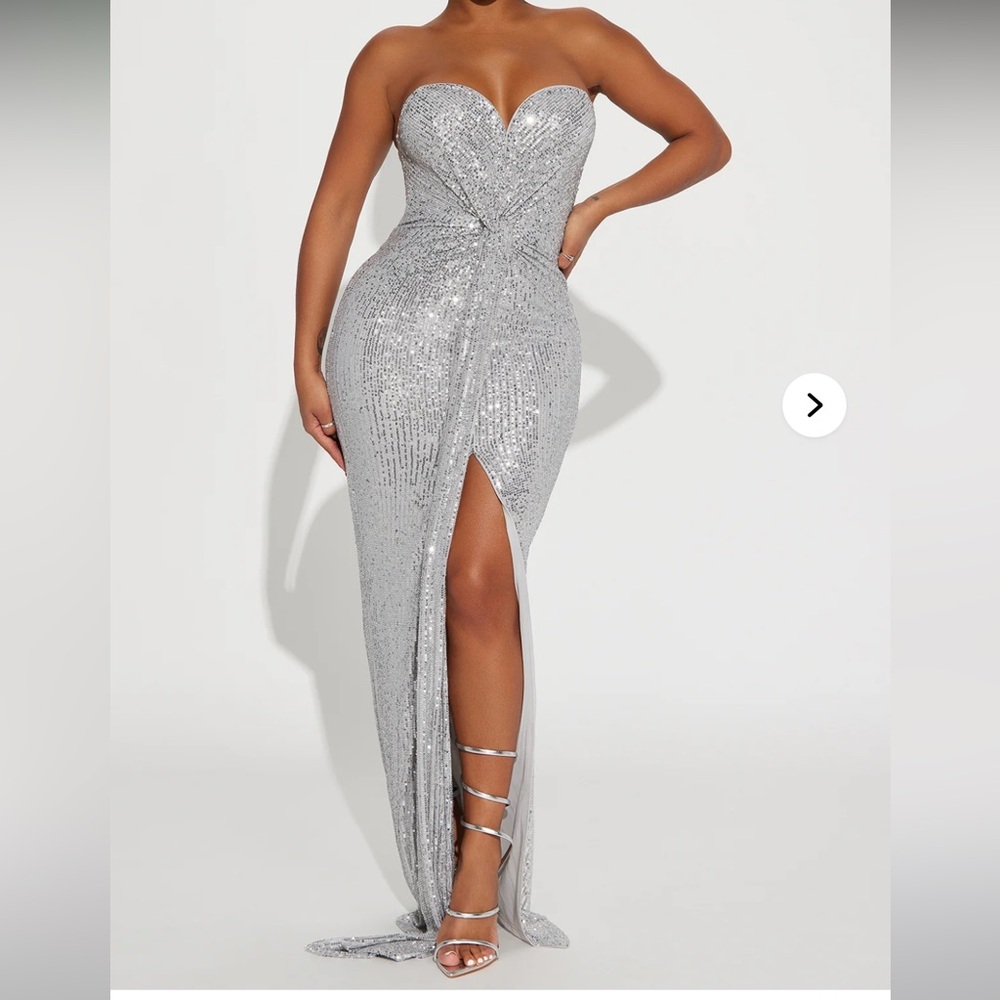 Fashion Nova Sequin Maxi Dress